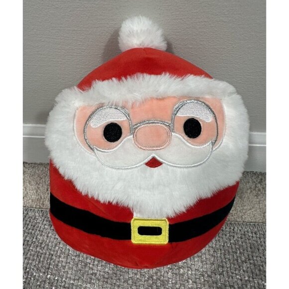 Squishmallows Nick 8 Inch Santa‎ Claus St Nick Christmas Holiday Plush - Picture 1 of 5